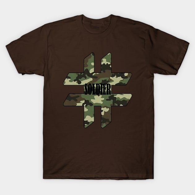 Support Our Soldiers T-Shirt by Skrolla Life